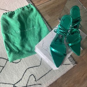 JESSICA RICH GREEN SANDAL